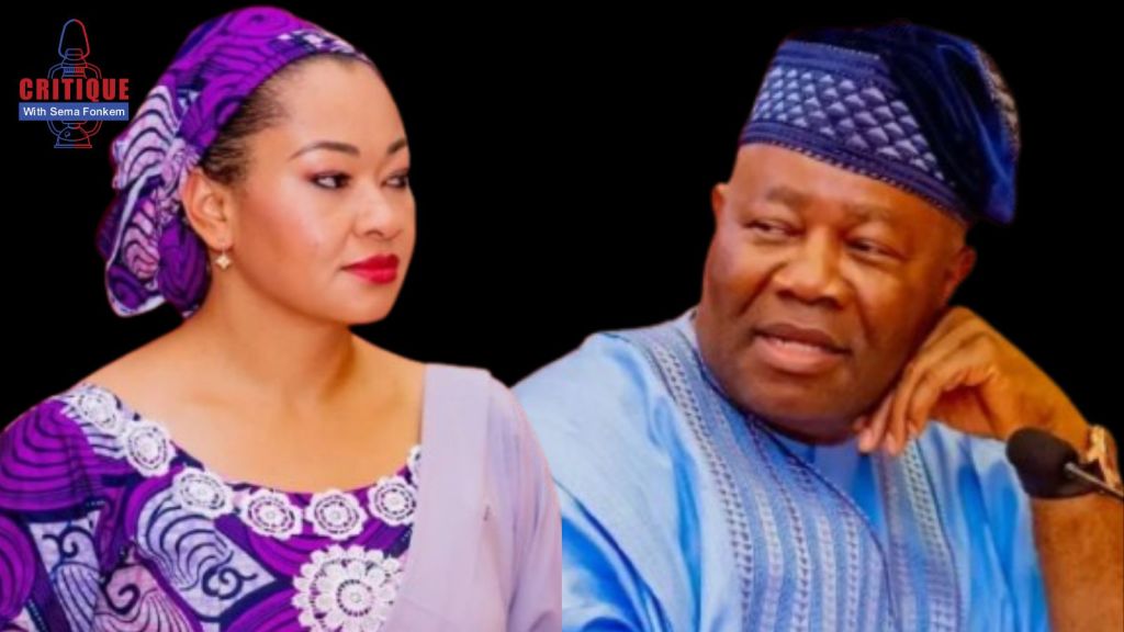 Senator Natasha versus Senator Akpabio 