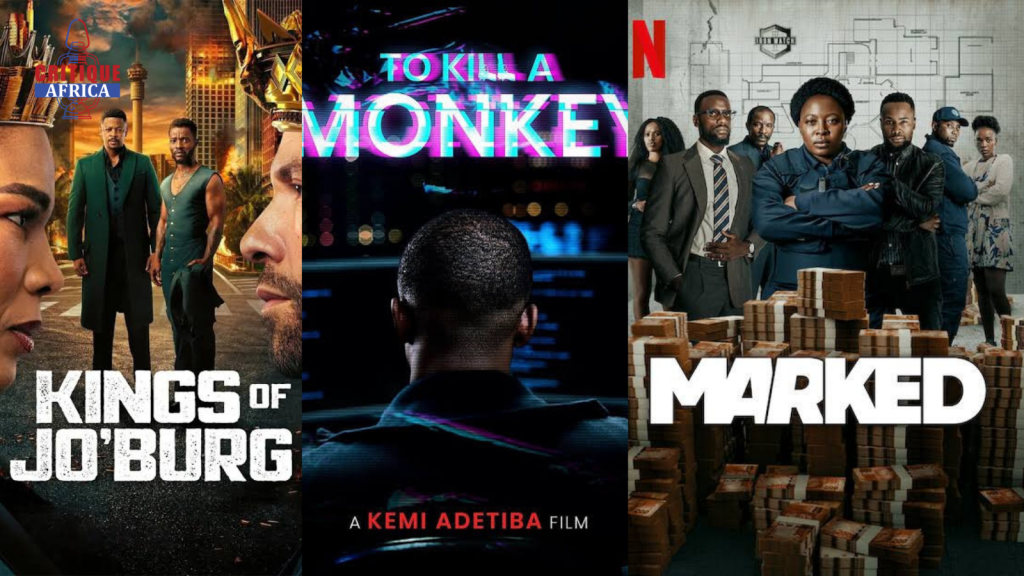 Movie recommendation Saturday: A top pick from African series on Netflix. Kings of Jo'Burg, To Kill A Monkey season