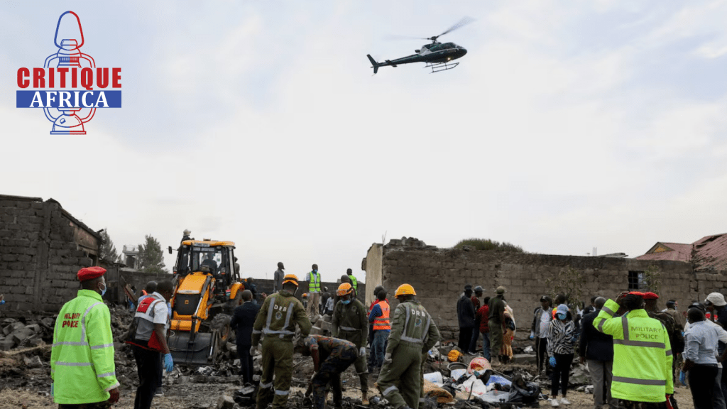 Six people reported dead after plane crash in Kenya