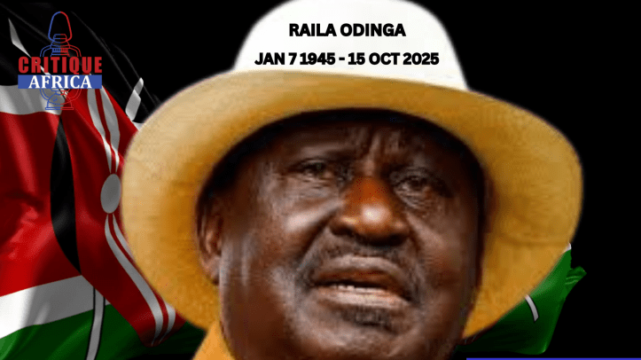 Raila Odinga dies at 80