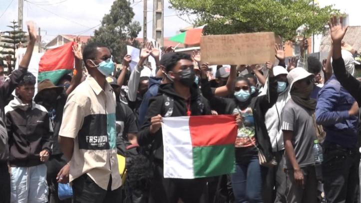 Gen Z protest in Madagascar