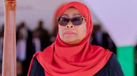 Samia Suluhu Hassan sworn in as presidnt of Tanzania