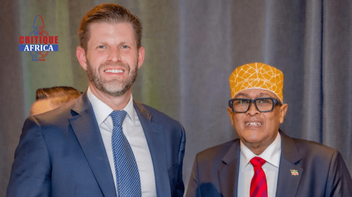 Eric Trump meets Somaliland president